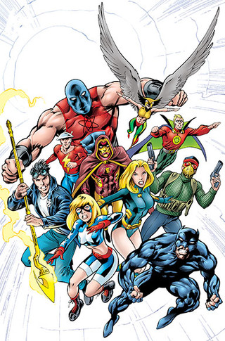 Superhero Justice Society of America