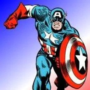 Superhero Captain America