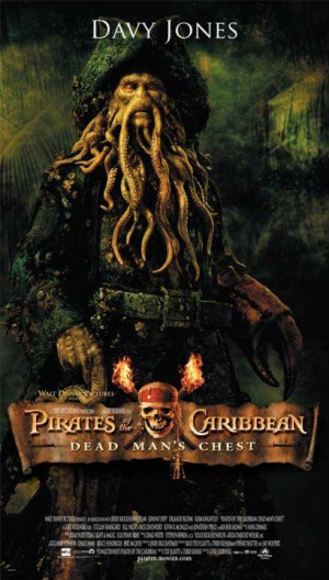 Davy Jones - Pirates Of The Caribbean: Dead Man's Chest (2006) | Random Movie Monsters